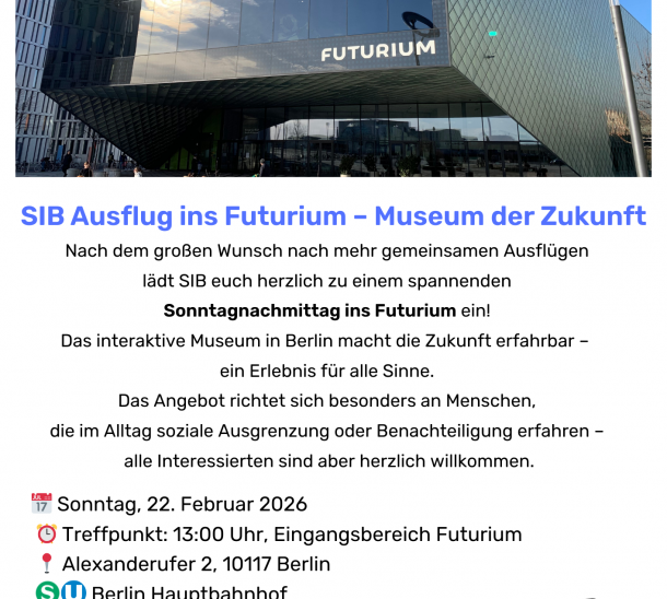 SIB Ausflug Museum Futurium