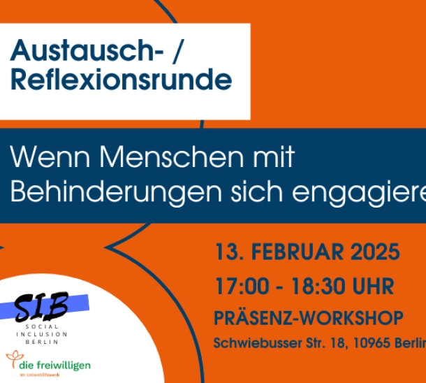 Cover Bild Workshop Social Inclusion Berlin Februar 2025