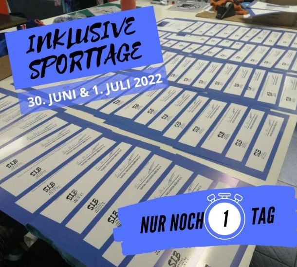 Countdonw Inklusive Sporttage 2022